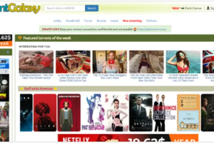Torrentgalaxy Adresse 2025, Visionnez vos films préférés sans effet de tampon, uniquement ici !